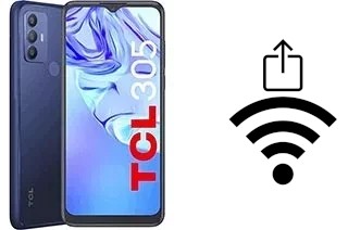 How to generate a Wi-Fi QR code on an TCL 305