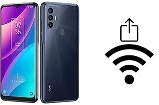 How to generate a Wi-Fi QR code on an TCL 30 SE