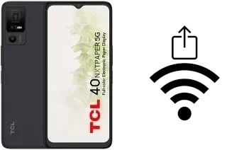 How to generate a Wi-Fi QR code on an TCL 40 NxtPaper 5G