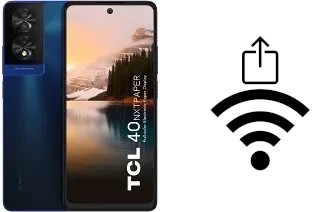 How to generate a Wi-Fi QR code on an TCL 40 NxtPaper