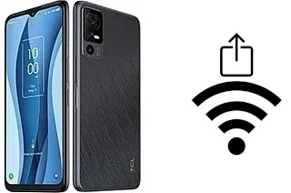 How to generate a Wi-Fi QR code on an TCL 40 X