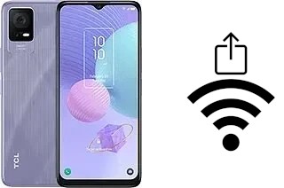 How to generate a Wi-Fi QR code on an TCL 405