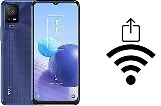 How to generate a QR code with the Wi-Fi password on a TCL 406