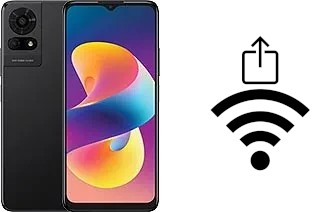 How to generate a QR code with the Wi-Fi password on a TCL 50 LE