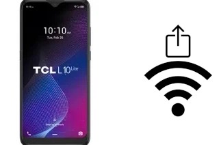 How to generate a Wi-Fi QR code on an TCL L10 Lite