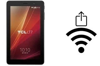 How to generate a QR code with the Wi-Fi password on a TCL LT7