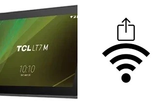 How to generate a QR code with the Wi-Fi password on a TCL LT7M