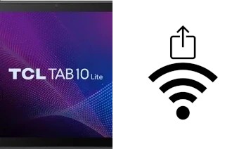 How to generate a Wi-Fi QR code on an TCL Tab10 Lite