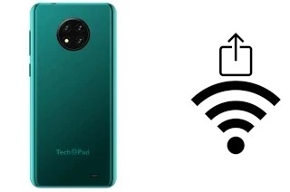 How to generate a QR code with the Wi-Fi password on a TechPad X7