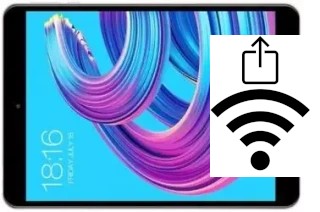 How to generate a QR code with the Wi-Fi password on a Teclast M89 Pro