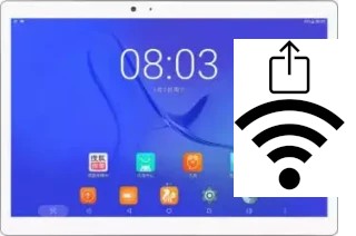 How to generate a QR code with the Wi-Fi password on a Teclast T20