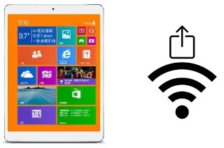 How to generate a Wi-Fi QR code on an Teclast X98 Air 3G