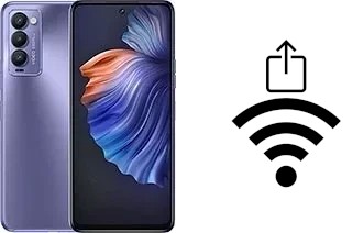 How to generate a Wi-Fi QR code on an Tecno Camon 18 P