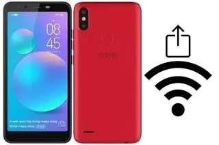 How to generate a QR code with the Wi-Fi password on a Tecno Camon i Ace2