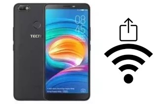 How to generate a QR code with the Wi-Fi password on a Tecno Camon i Click