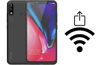 How to generate a QR code with the Wi-Fi password on a Tecno Camon i Sky 3