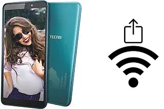 How to generate a QR code with the Wi-Fi password on a Tecno Camon iACE2