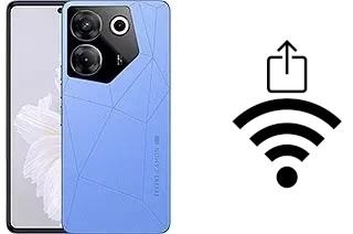 How to generate a Wi-Fi QR code on an Tecno Camon 20 Pro 5G