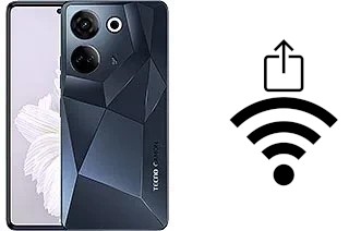 How to generate a Wi-Fi QR code on an Tecno Camon 20 Pro