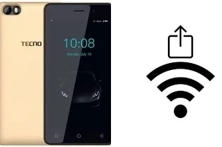 How to generate a Wi-Fi QR code on an Tecno F1