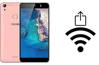 How to generate a QR code with the Wi-Fi password on a Tecno Camon CX