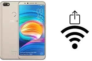 How to generate a Wi-Fi QR code on an Tecno Camon X