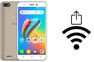 How to generate a QR code with the Wi-Fi password on a Tecno F2 LTE