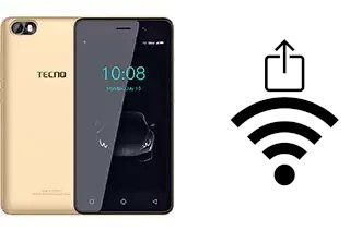 How to generate a QR code with the Wi-Fi password on a Tecno F2