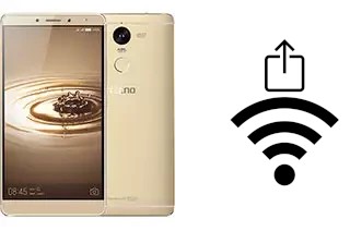 How to generate a QR code with the Wi-Fi password on a Tecno Phantom 6 Plus