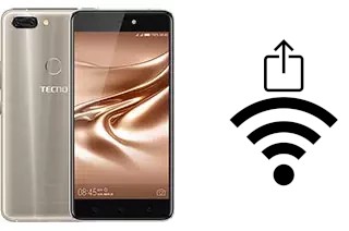 How to generate a QR code with the Wi-Fi password on a Tecno Phantom 8