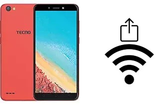 How to generate a QR code with the Wi-Fi password on a Tecno Pop 1 Pro