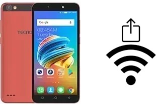 How to generate a QR code with the Wi-Fi password on a Tecno F3