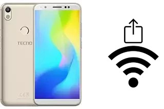 How to generate a QR code with the Wi-Fi password on a Tecno Spark CM