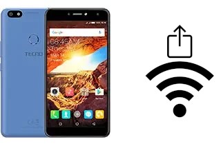 How to generate a QR code with the Wi-Fi password on a Tecno Spark Plus