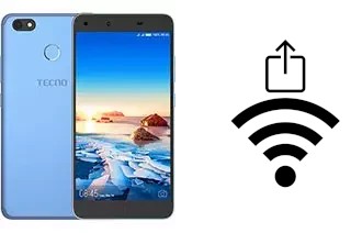 How to generate a QR code with the Wi-Fi password on a Tecno Spark Pro