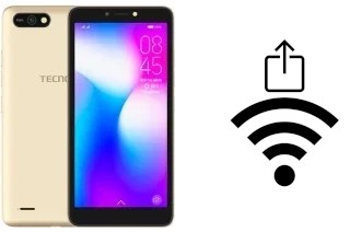 How to generate a QR code with the Wi-Fi password on a Tecno Pop 2 Power