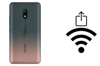 How to generate a QR code with the Wi-Fi password on a Tecno POP 2X Air