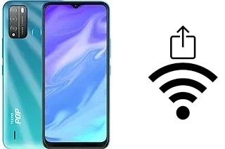 How to generate a Wi-Fi QR code on an Tecno Pop 5X