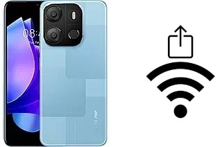 How to generate a Wi-Fi QR code on an Tecno Pop 7