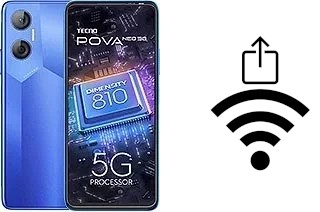 How to generate a Wi-Fi QR code on an Tecno Pova Neo 5G