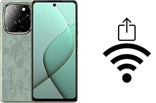 How to generate a QR code with the Wi-Fi password on a Tecno Spark 20 Pro 5G