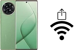How to generate a QR code with the Wi-Fi password on a Tecno Spark 20 Pro+