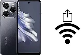 How to generate a Wi-Fi QR code on an Tecno Spark 20 Pro