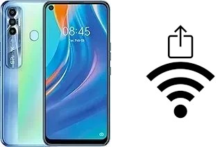 How to generate a Wi-Fi QR code on an Tecno Spark 7 Pro