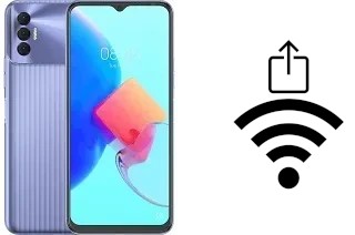 How to generate a Wi-Fi QR code on an Tecno Spark 9T (India)