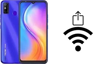 How to generate a Wi-Fi QR code on an Tecno Spark Go 2020