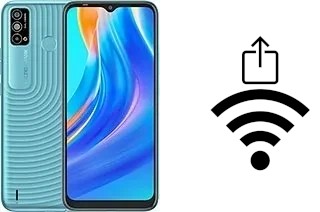 How to generate a Wi-Fi QR code on an Tecno Spark Go 2021