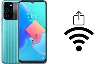 How to generate a Wi-Fi QR code on an Tecno Spark Go 2022