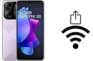 How to generate a Wi-Fi QR code on an Tecno Spark Go 2023