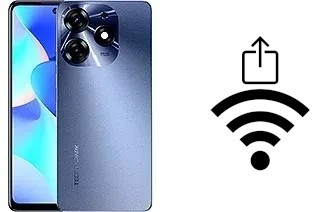 How to generate a Wi-Fi QR code on an Tecno Spark 10 Pro